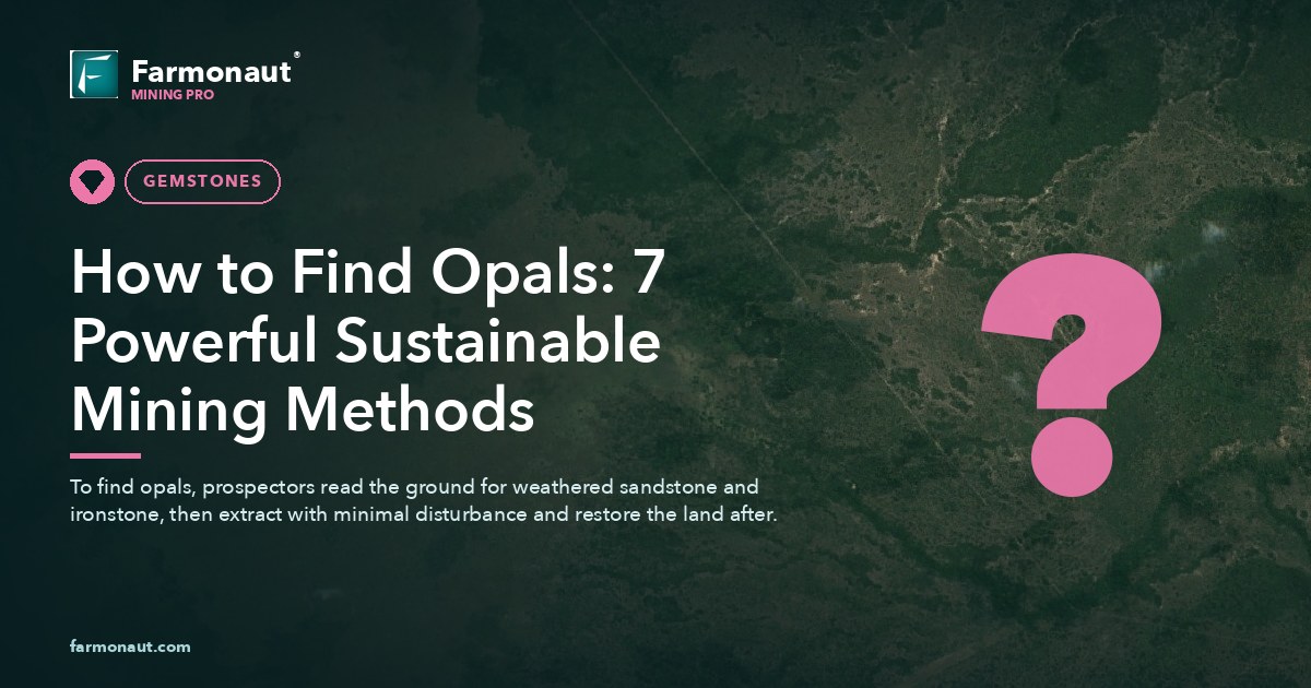 How To Find Opals: 7 Powerful Sustainable Mining Methods