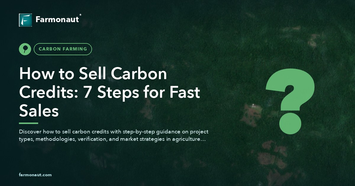 How To Sell Carbon Credits: 7 Steps For Fast Sales