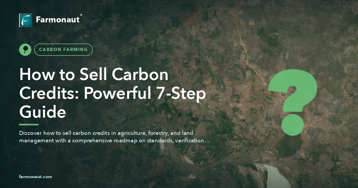 How To Sell Carbon Credits: Powerful 7-Step Guide