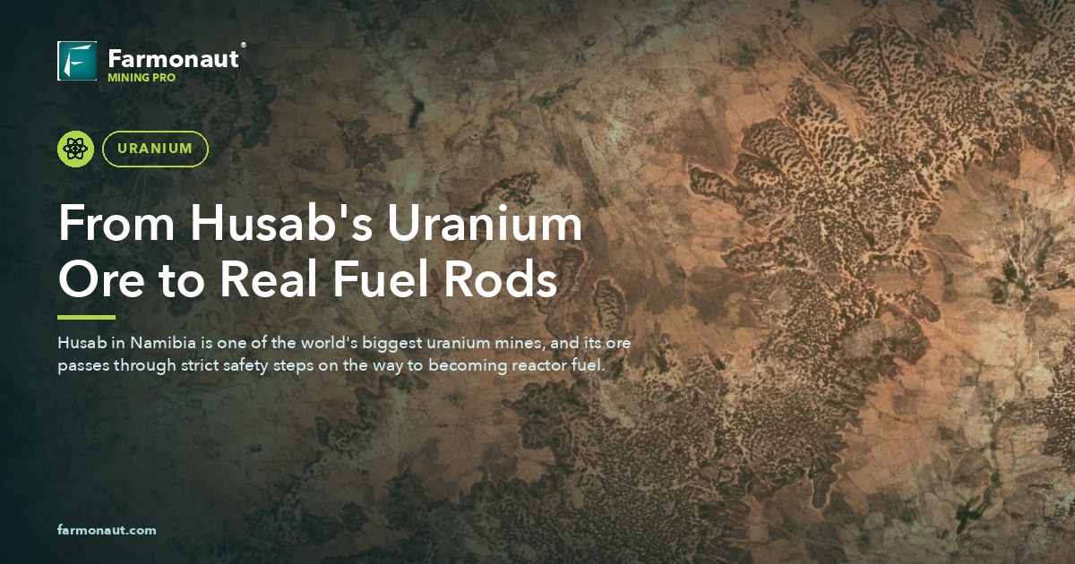 From Husab'S Uranium Ore To Real Fuel Rods
