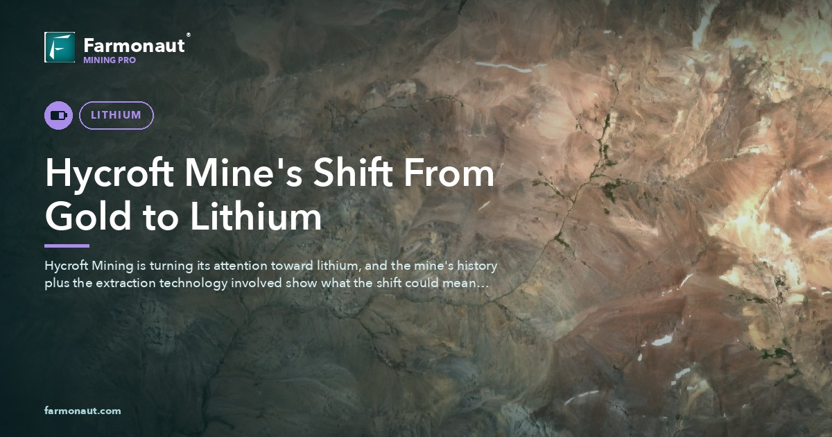 Hycroft Mine'S Shift From Gold To Lithium