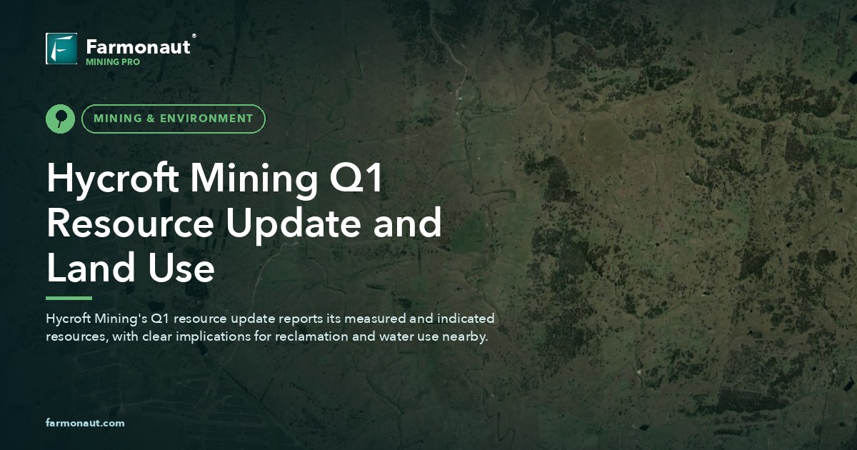 Hycroft Mining Q1 Resource Update And Land Use