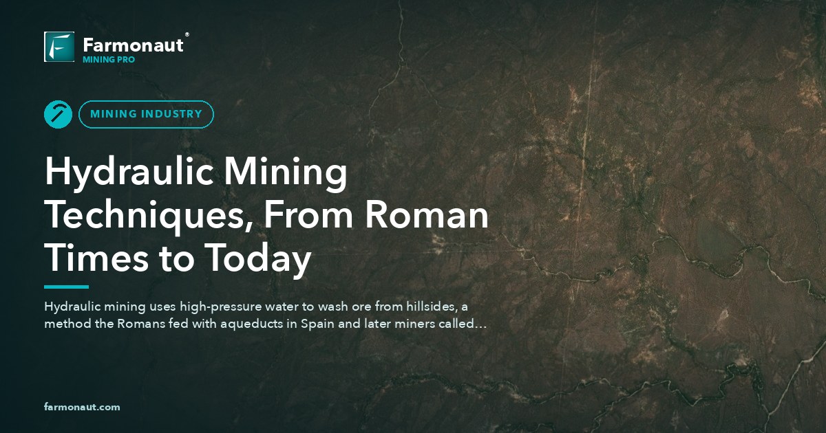 Hydraulic Mining Techniques, From Roman Times To Today