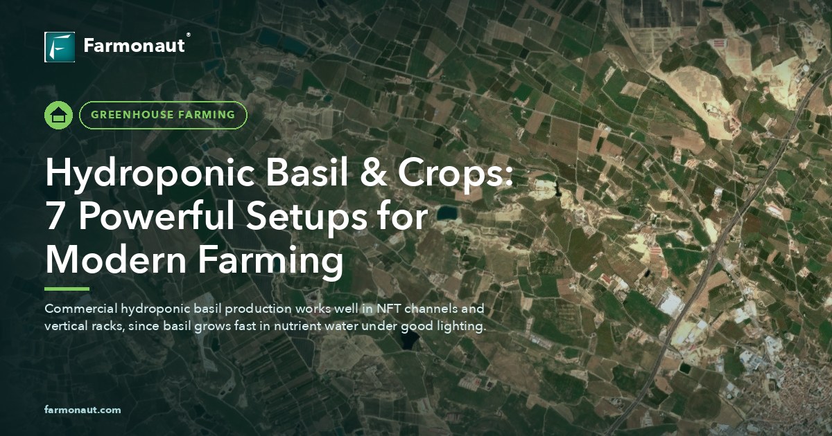 Hydroponic Basil &Amp; Crops: 7 Powerful Setups For Modern Farming