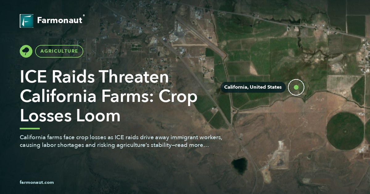 Ice Raids Threaten California Farms: Crop Losses Loom