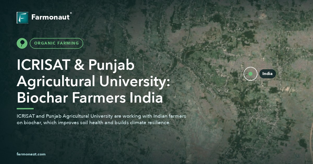 Icrisat &Amp; Punjab Agricultural University: Biochar Farmers India