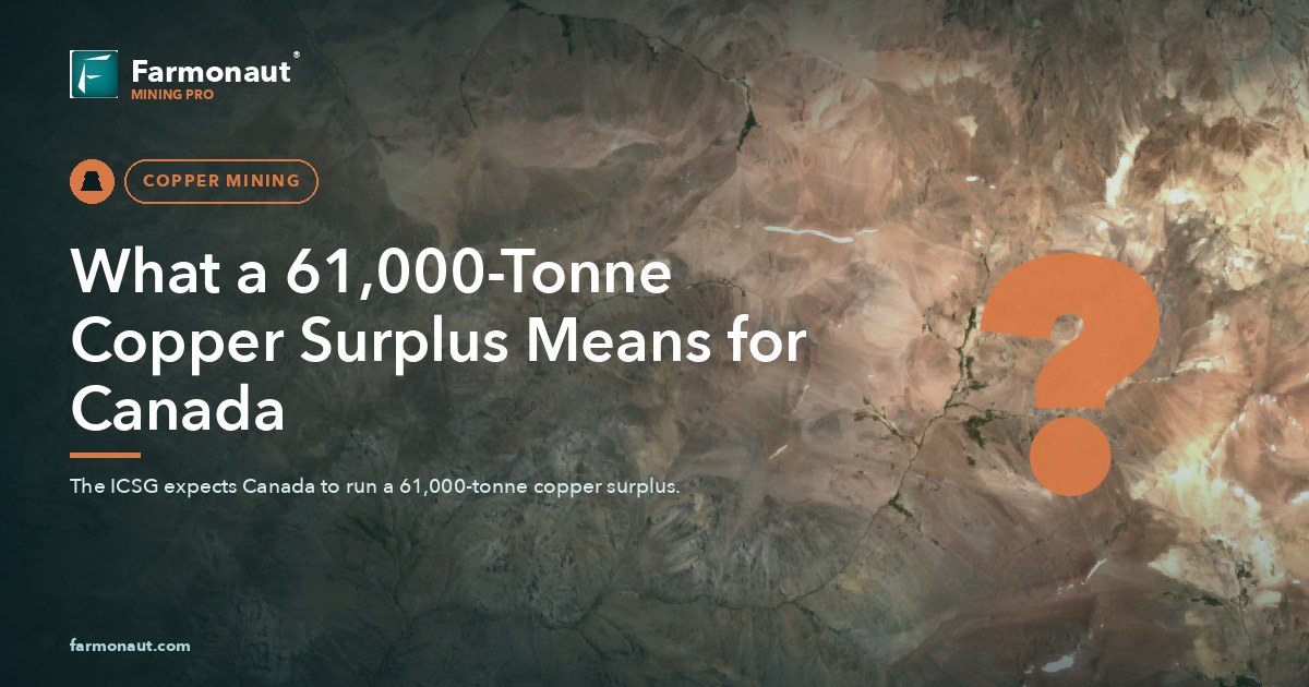 What A 61,000-Tonne Copper Surplus Means For Canada