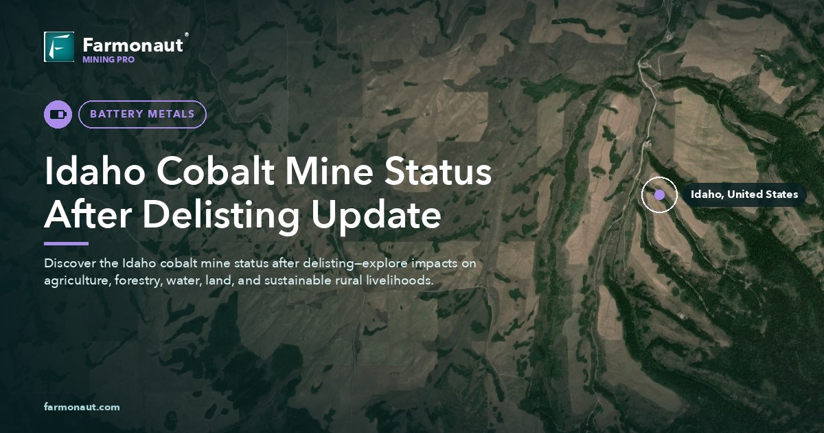 Idaho Cobalt Mine Status After Delisting Update