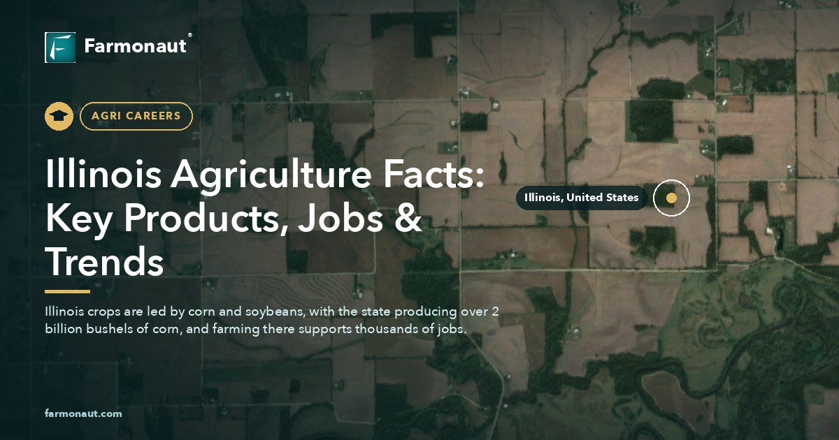 Illinois Agriculture Facts: Key Products, Jobs &Amp; Trends