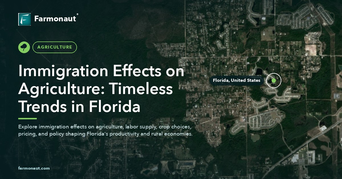 Immigration Effects On Agriculture: Timeless Trends In Florida