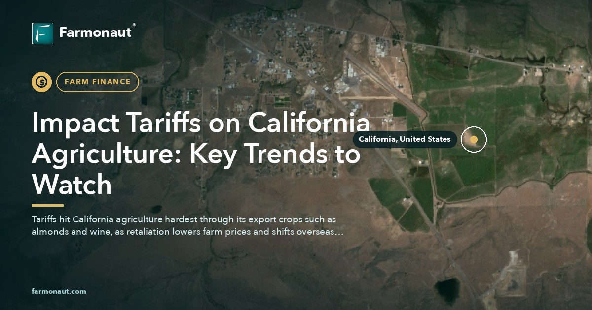 Impact Tariffs On California Agriculture: Key Trends To Watch
