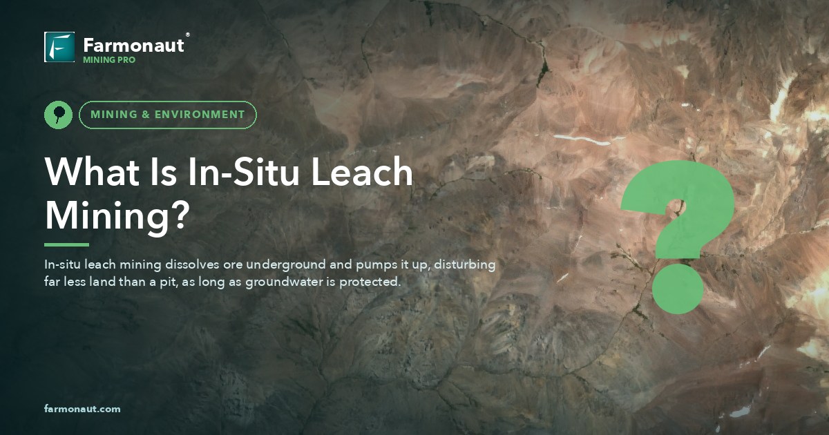 What Is In-Situ Leach Mining?