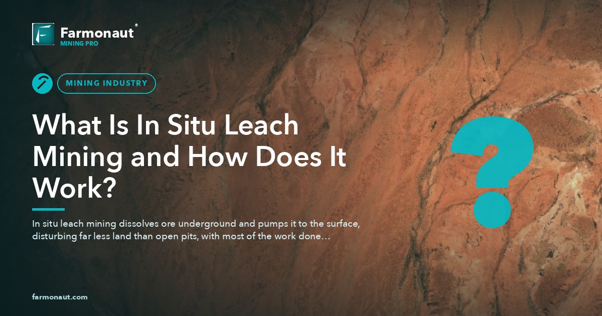 What Is In Situ Leach Mining And How Does It Work?