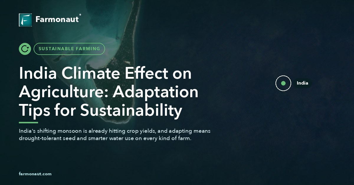 India Climate Effect On Agriculture: Adaptation Tips For Sustainability