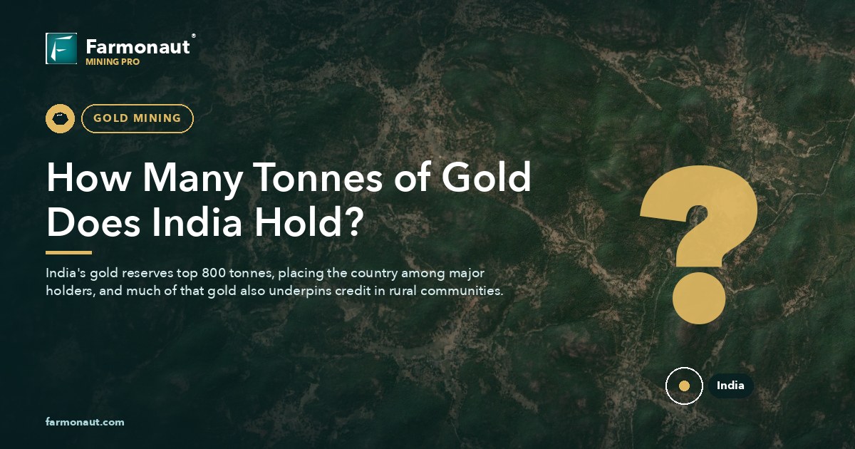 How Many Tonnes Of Gold Does India Hold?