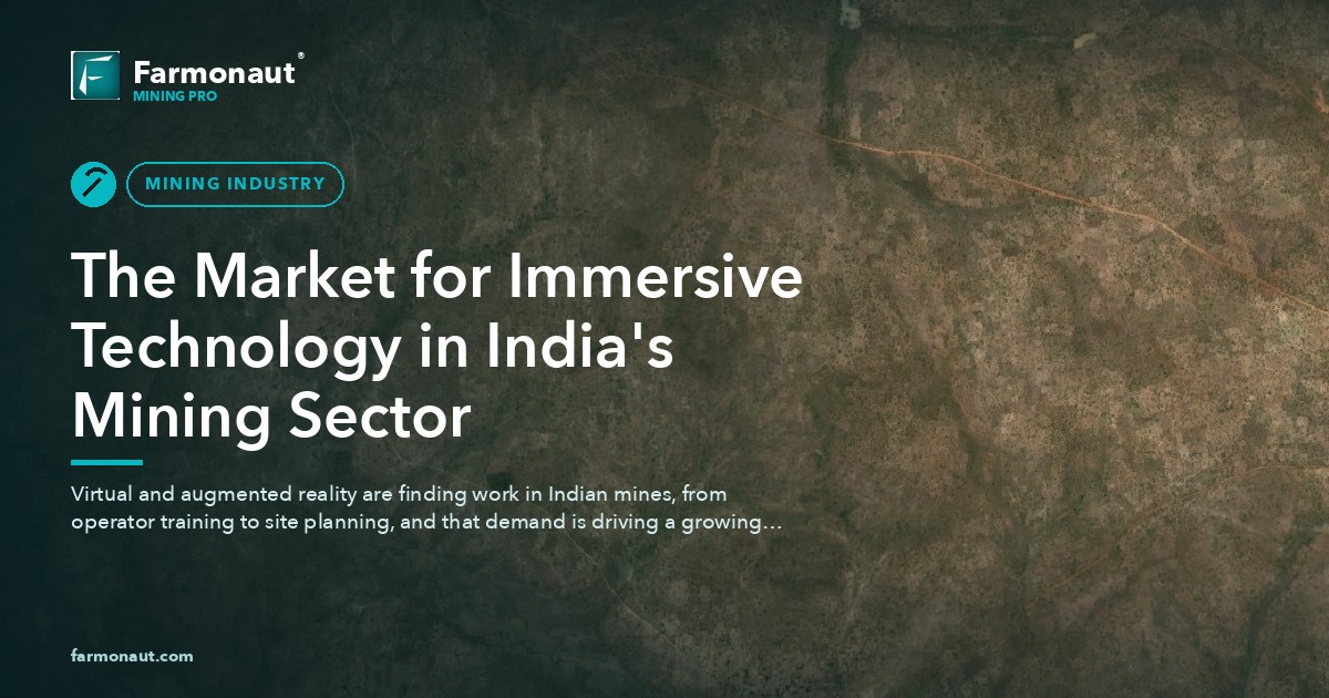 The Market For Immersive Technology In India'S Mining Sector