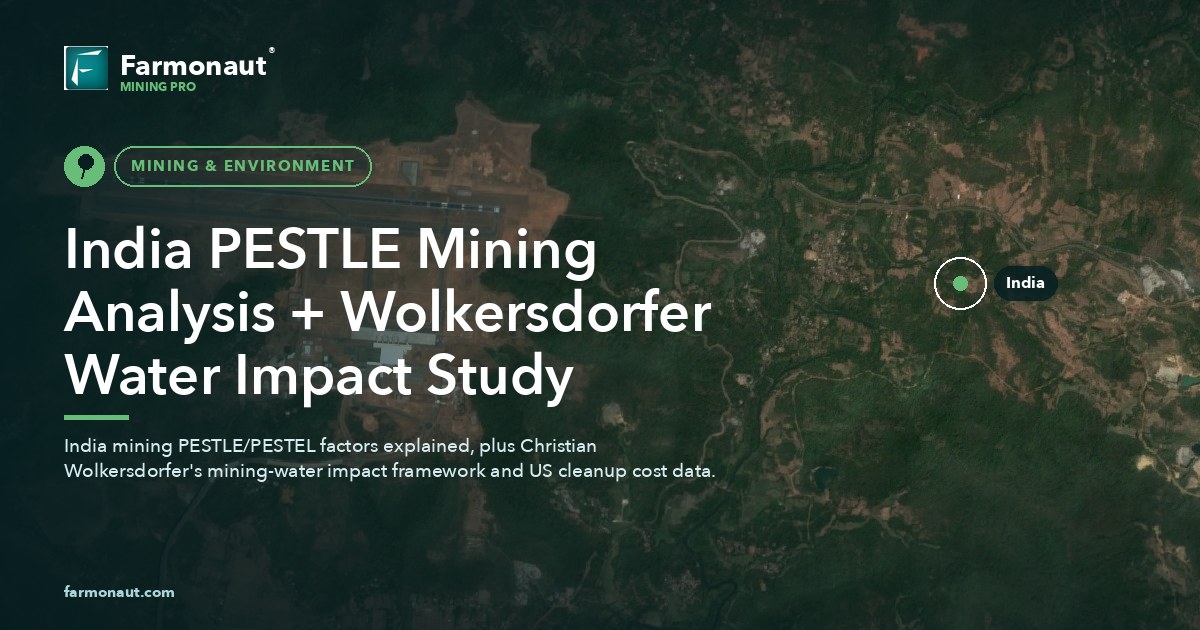India Pestle Mining Analysis + Wolkersdorfer Water Impact Study