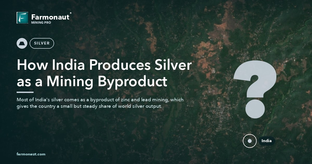 How India Produces Silver As A Mining Byproduct