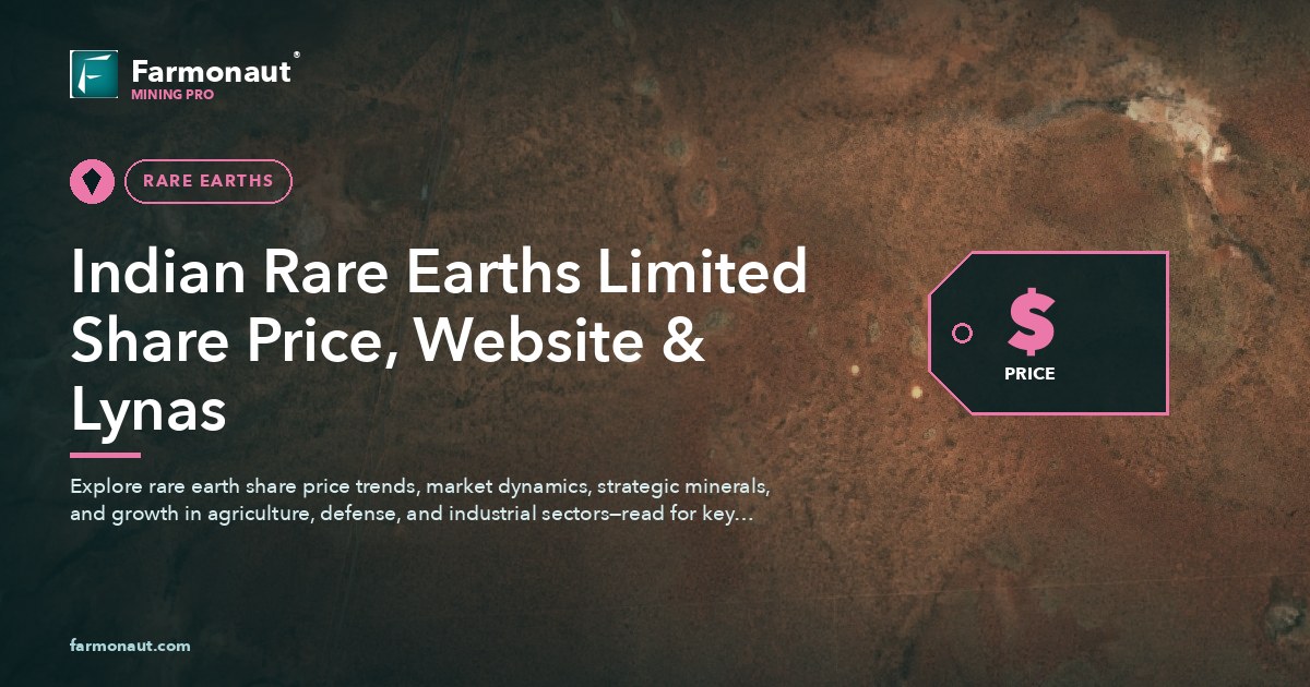 Indian Rare Earths Limited Share Price, Website &Amp; Lynas