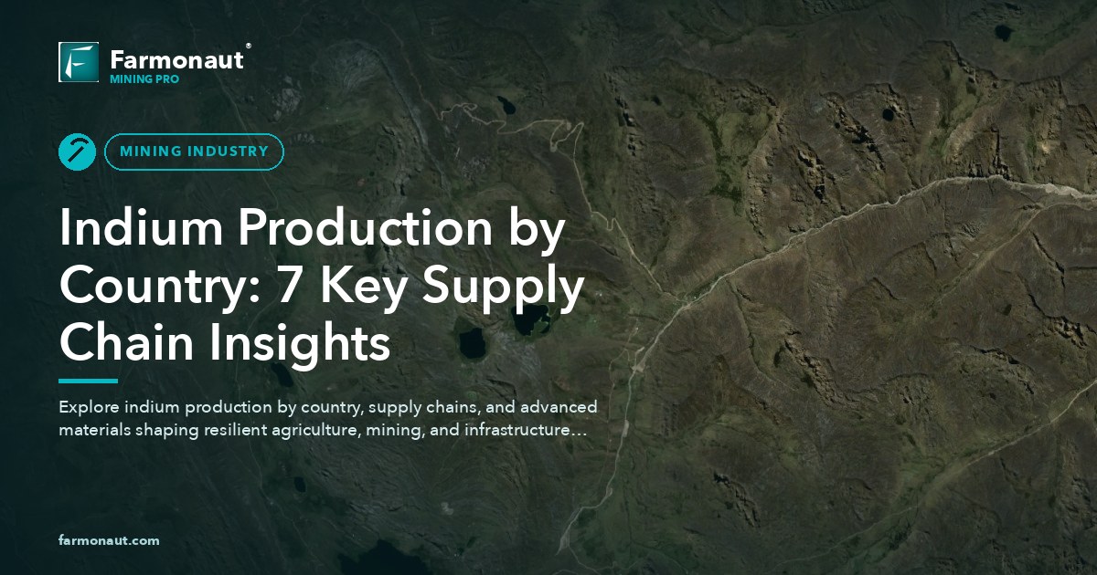 Indium Production By Country: 7 Key Supply Chain Insights 76 Indium Production By Country: 7 Key Supply Chain Insights