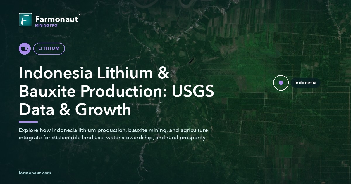 Indonesia Lithium &Amp; Bauxite Production: Usgs Data &Amp; Growth 176 Indonesia Lithium &Amp; Bauxite Production: Usgs Data &Amp; Growth