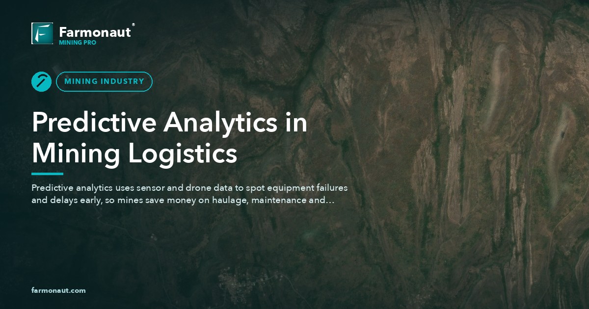 Predictive Analytics In Mining Logistics