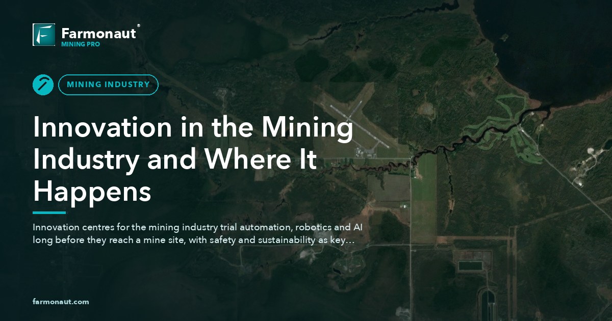 Innovation In The Mining Industry And Where It Happens