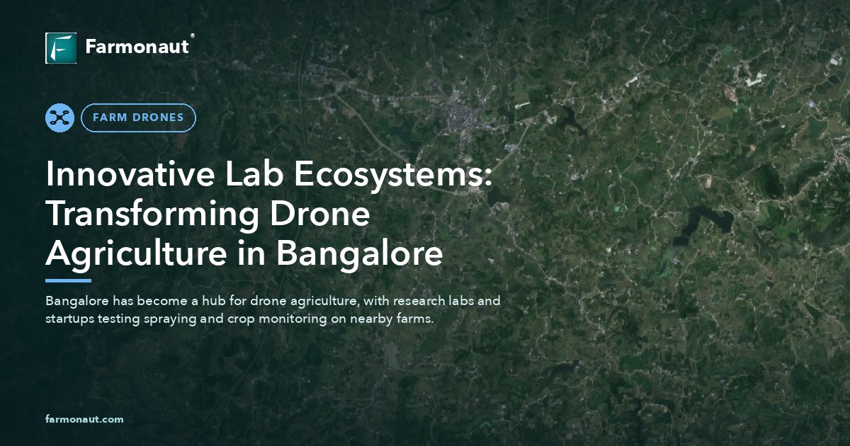 Innovative Lab Ecosystems: Transforming Drone Agriculture In Bangalore