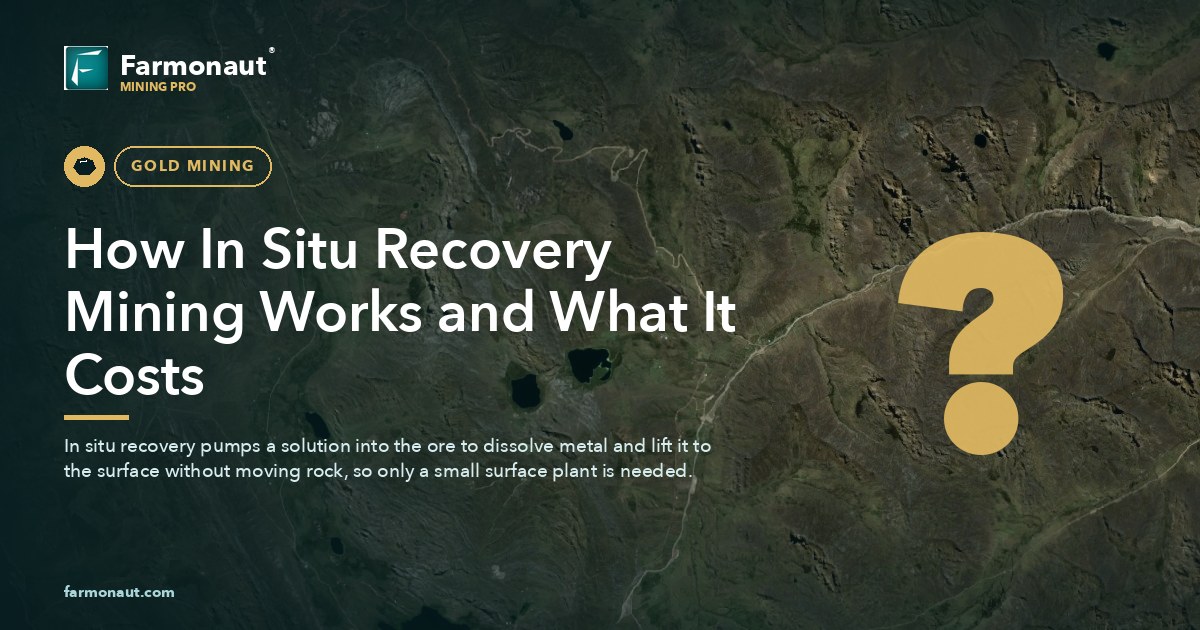How In Situ Recovery Mining Works And What It Costs
