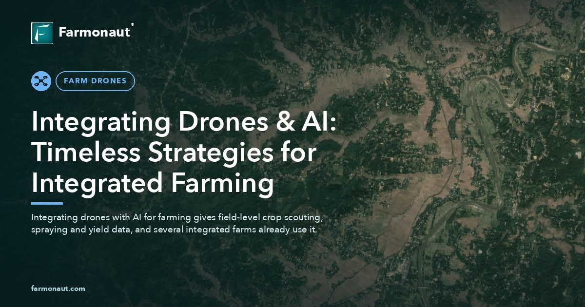 Integrating Drones &Amp; Ai: Timeless Strategies For Integrated Farming