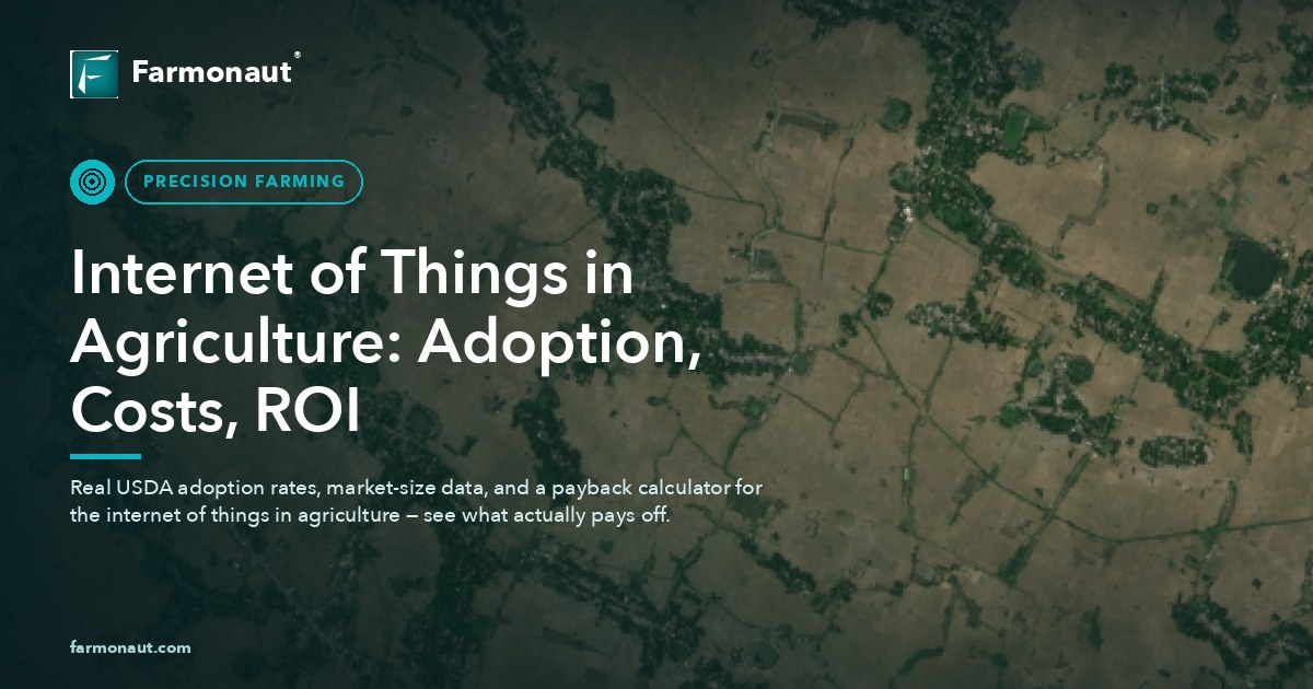 Internet Of Things In Agriculture: Adoption, Costs, Roi