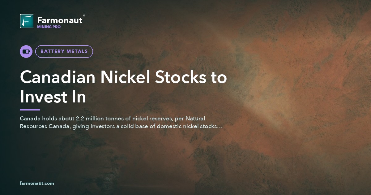 Canadian Nickel Stocks: Investing In Nickel Right Now 75 Canadian Nickel Stocks To Invest In