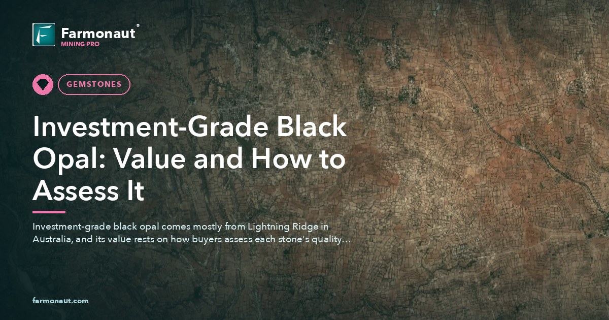 Investment-Grade Black Opal: Value And How To Assess It