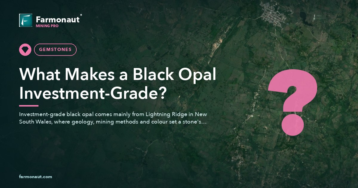 What Makes A Black Opal Investment-Grade?
