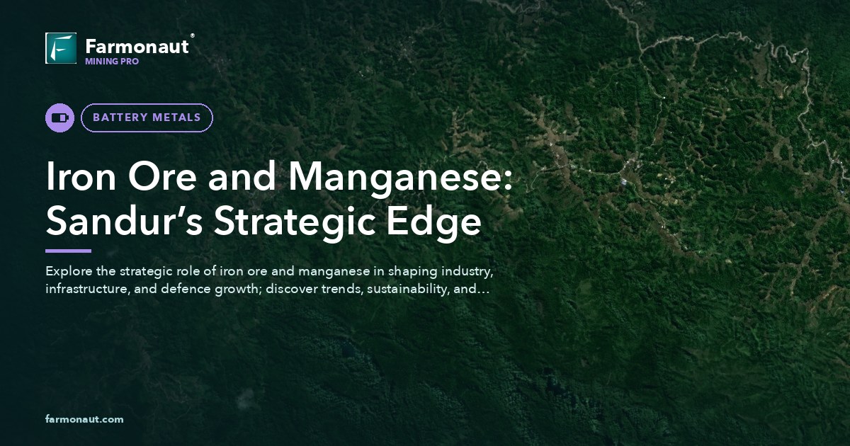 Iron Ore And Manganese: Sandur’s Strategic Edge
