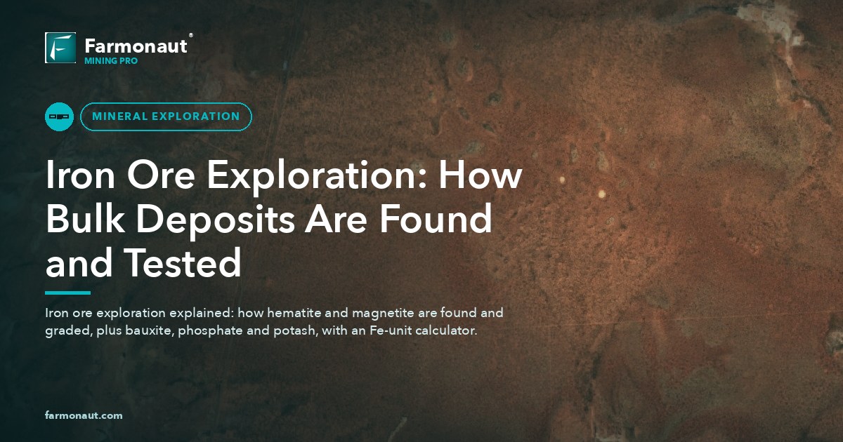 Iron Ore Exploration: How Bulk Deposits Are Found And Tested