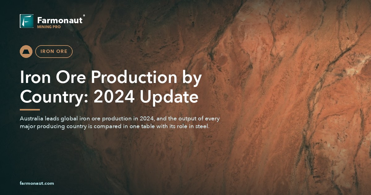 Iron Ore Production By Country: 2024 Update
