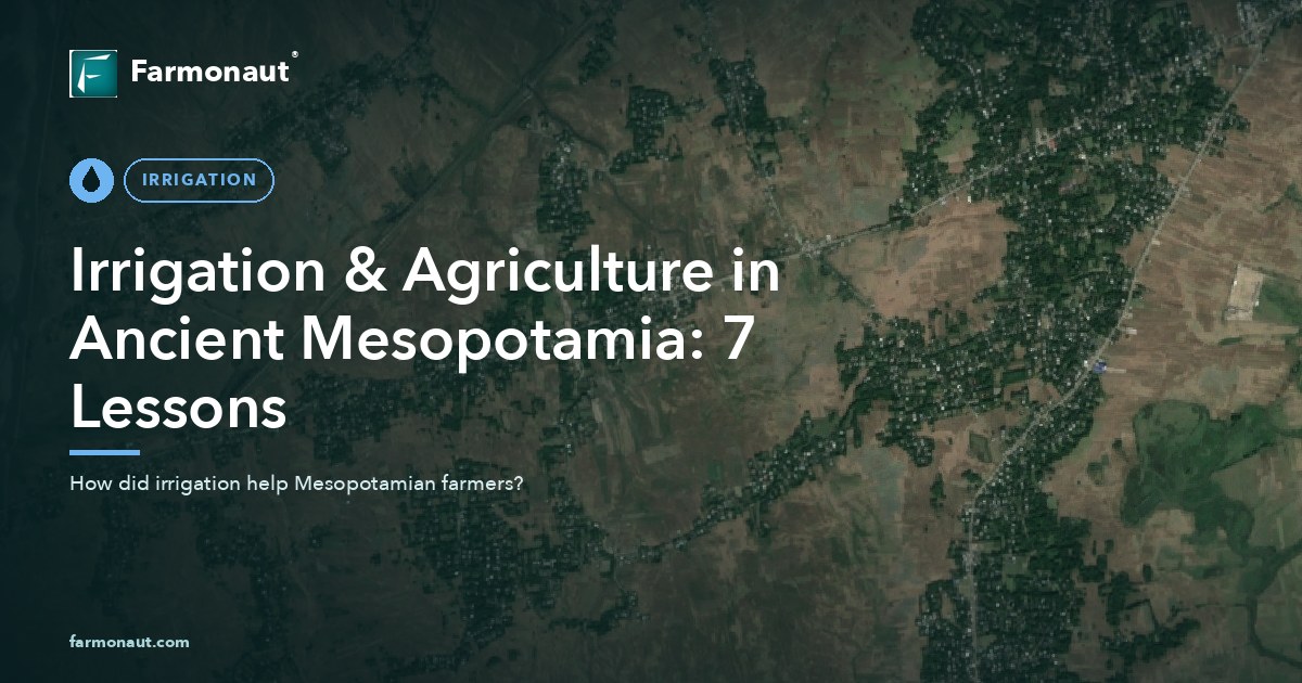 Irrigation &Amp; Agriculture In Ancient Mesopotamia: 7 Lessons