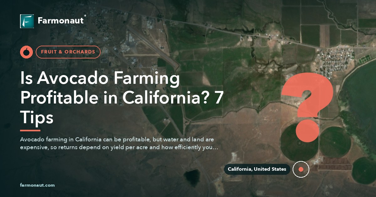 Is Avocado Farming Profitable In California? 7 Tips