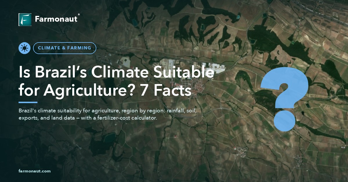 Is Brazil’s Climate Suitable For Agriculture? 7 Facts