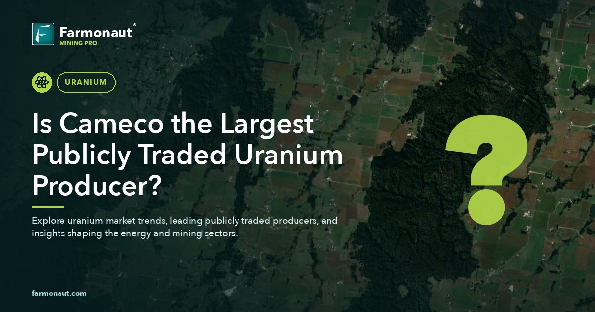 Is Cameco The Largest Publicly Traded Uranium Producer?