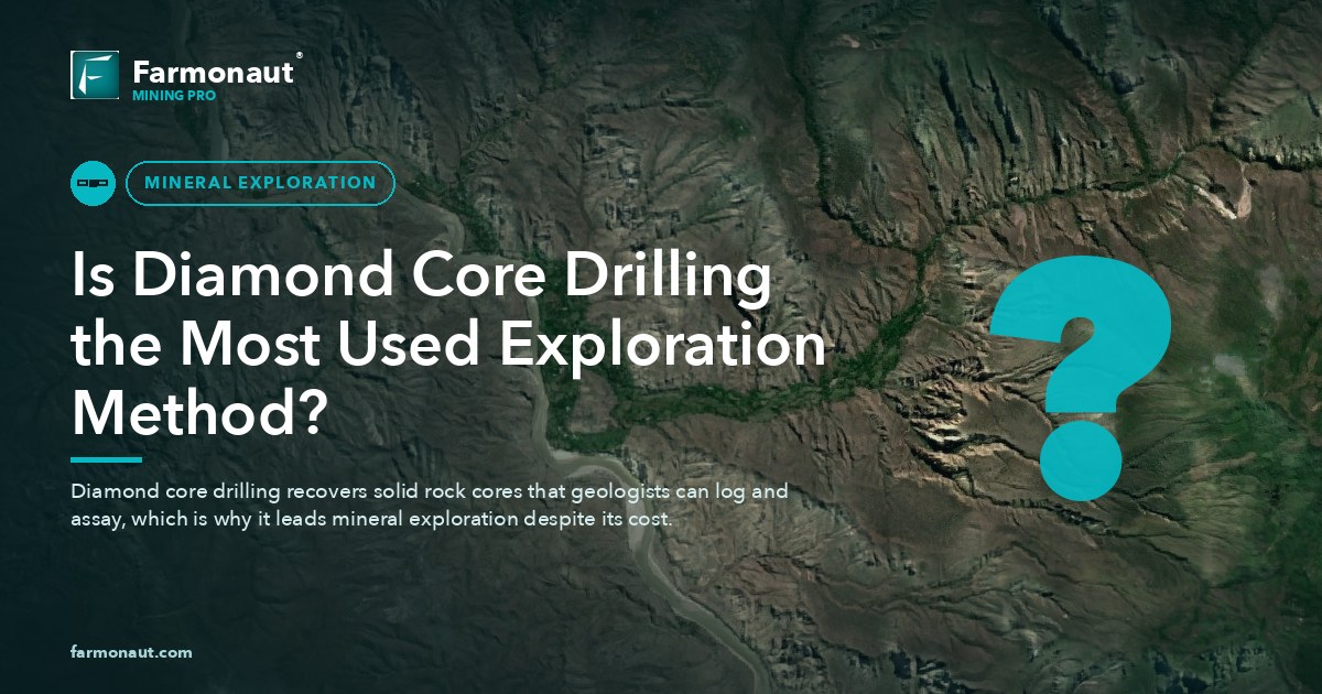 Is Diamond Core Drilling The Most Used Exploration Method?
