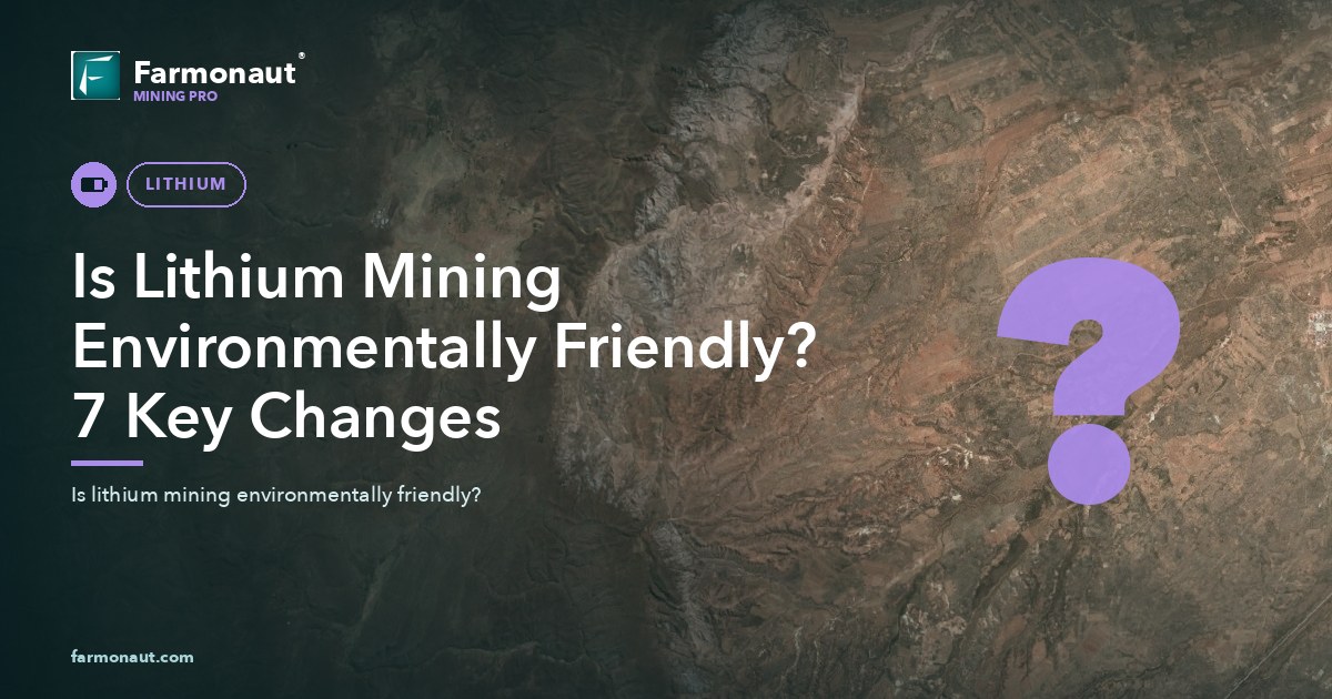 Is Lithium Mining Environmentally Friendly? 7 Key Changes
