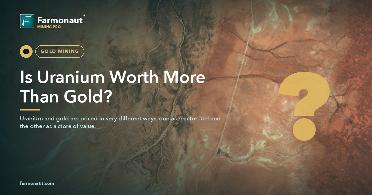 Is Uranium Worth More Than Gold?