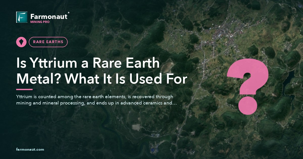 Is Yttrium A Rare Earth Metal? What It Is Used For