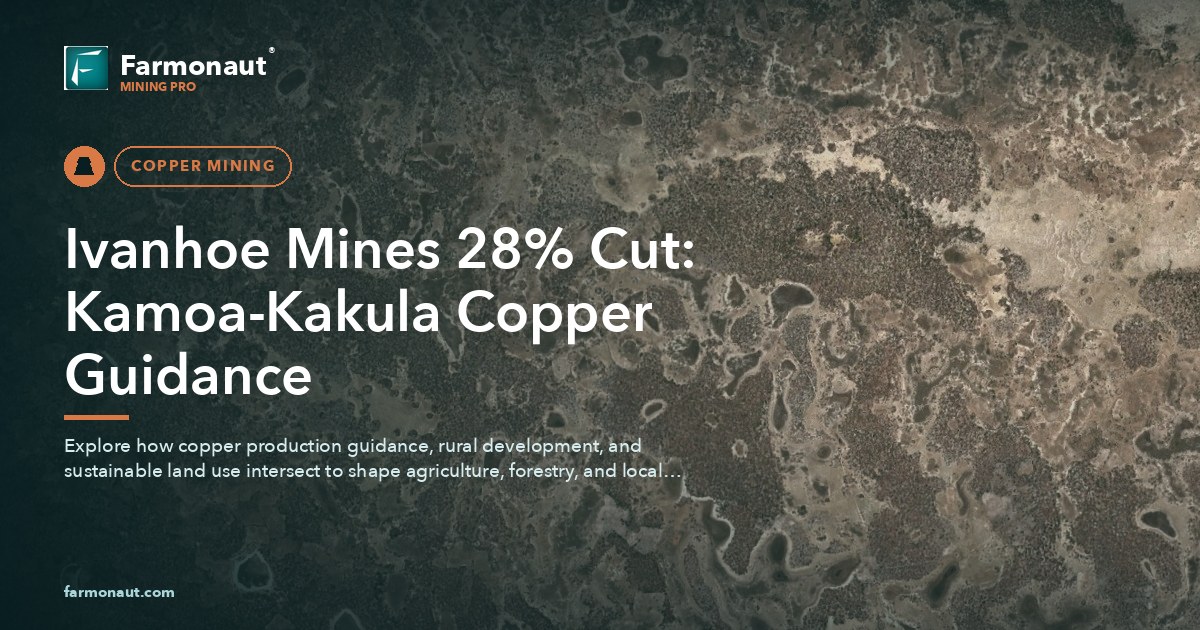 Ivanhoe Mines 28% Cut: Kamoa-Kakula Copper Guidance