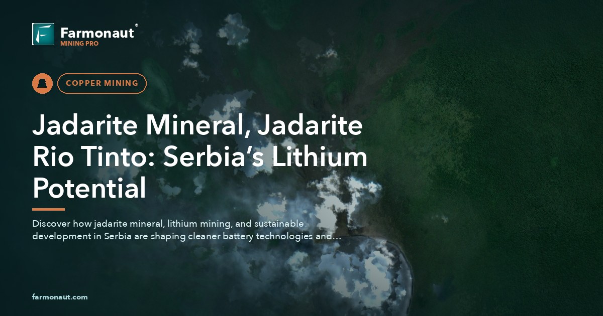 Jadarite Mineral, Jadarite Rio Tinto: Serbia’s Lithium Potential