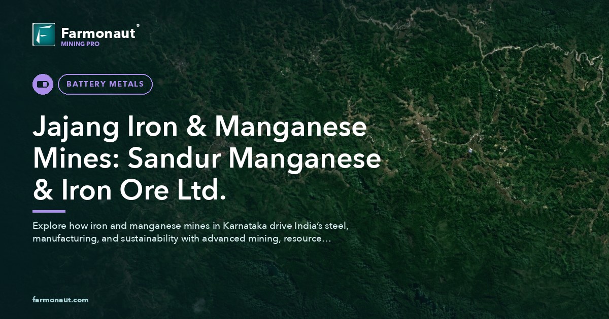 Jajang Iron &Amp; Manganese Mines: Sandur Manganese &Amp; Iron Ore Ltd.