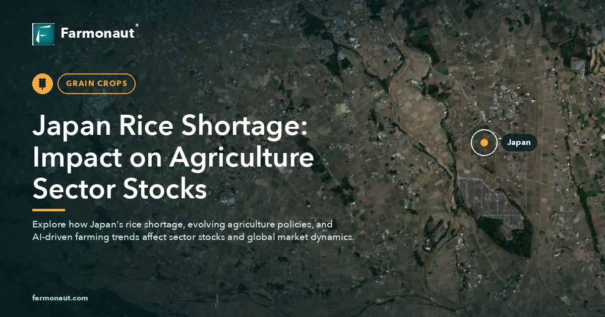 Japan Rice Shortage: Impact On Agriculture Sector Stocks
