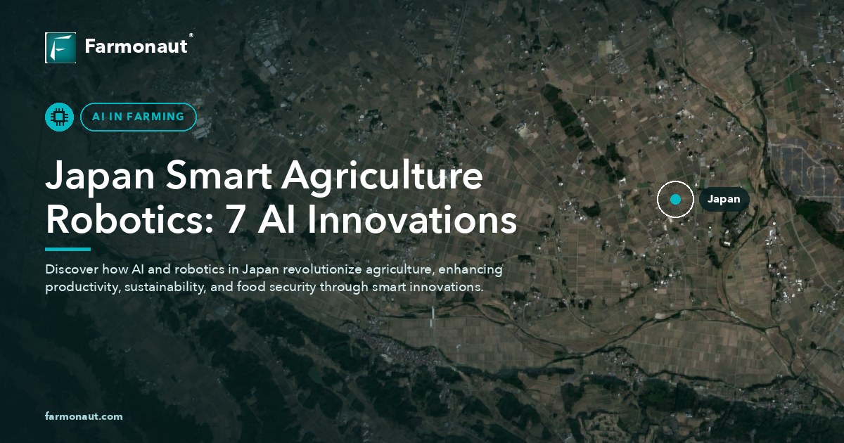 Japan Smart Agriculture Robotics: 7 Ai Innovations